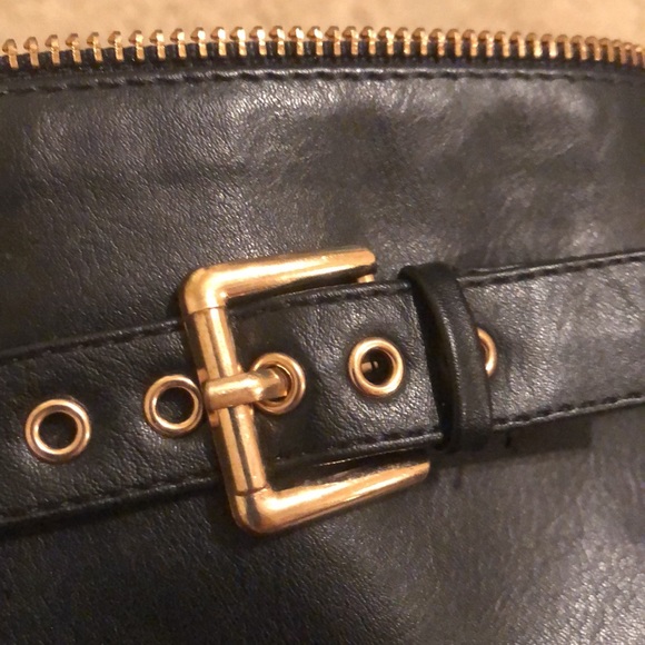 Liliana black cut-out, peep toe stiletto booties with zipper detail- New Sz 10 - Picture 4 of 8